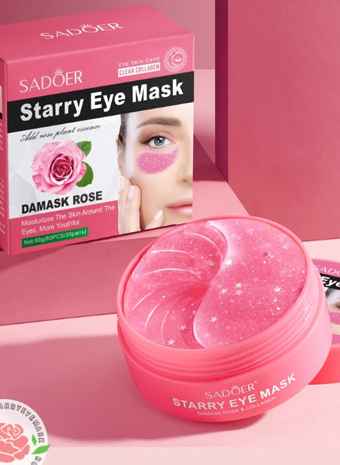 Starry Rose Eye Patches